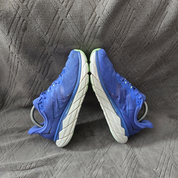 Hoka One One Arahi 5 Running Shoes Mens Sz 9.5D Athletic Sneakers Trainers Blue. - Picture 3 of 10